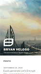 Mobile Screenshot of bryanveloso.com